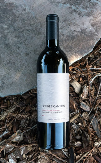 Double Canyon 2013 Horse Heaven Hills Double Canyon Vineyard Cabernet Sauvignon 750ml Wine Bottle