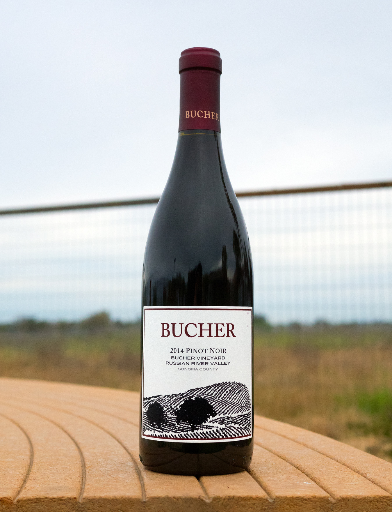 J. Bucher 2014 Bucher Vineyard Russian River Valley Sonoma County Pinot Noir 750ml Wine Bottle