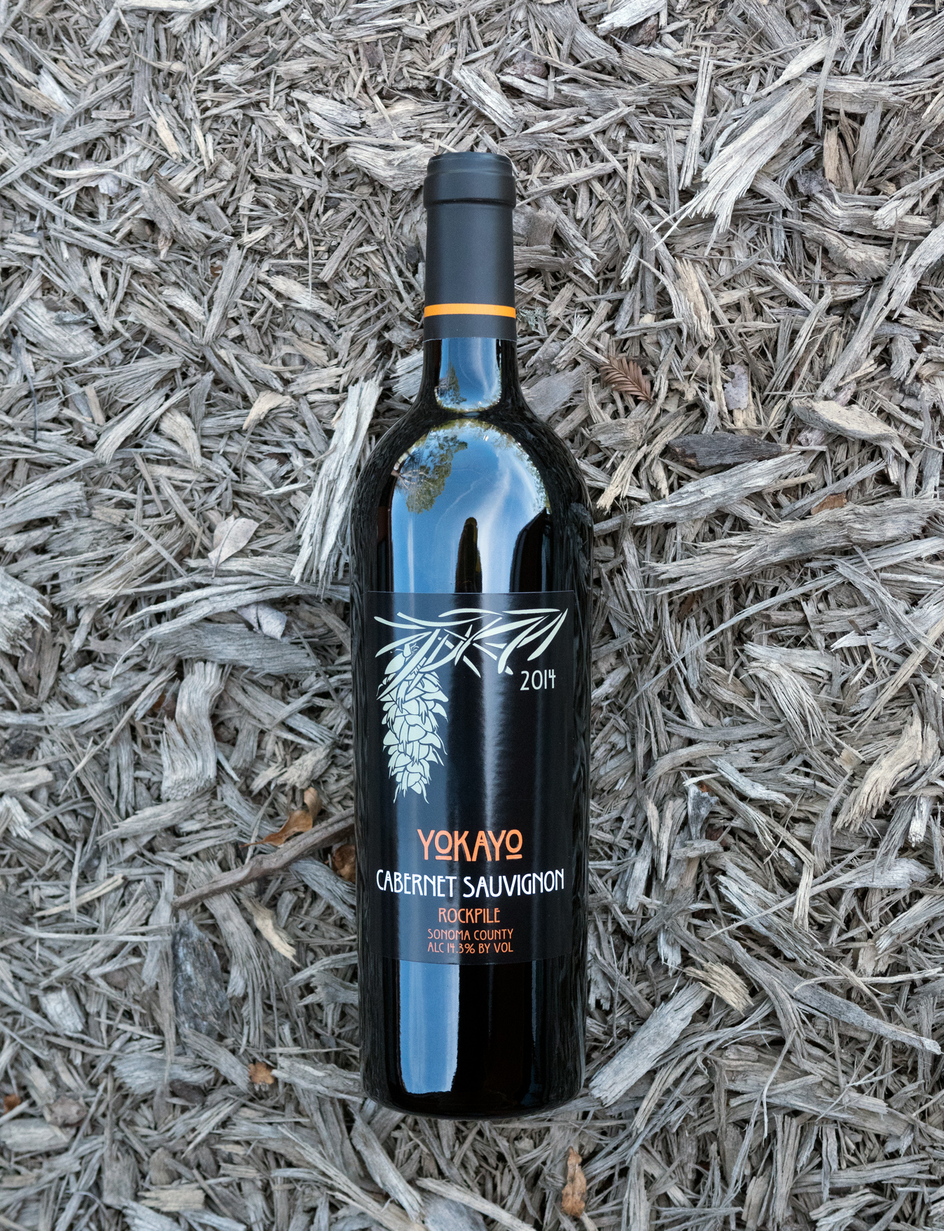 Yokayo 2014 Rockpile Sonoma County Cabernet Sauvignon 750ml Wine Bottle
