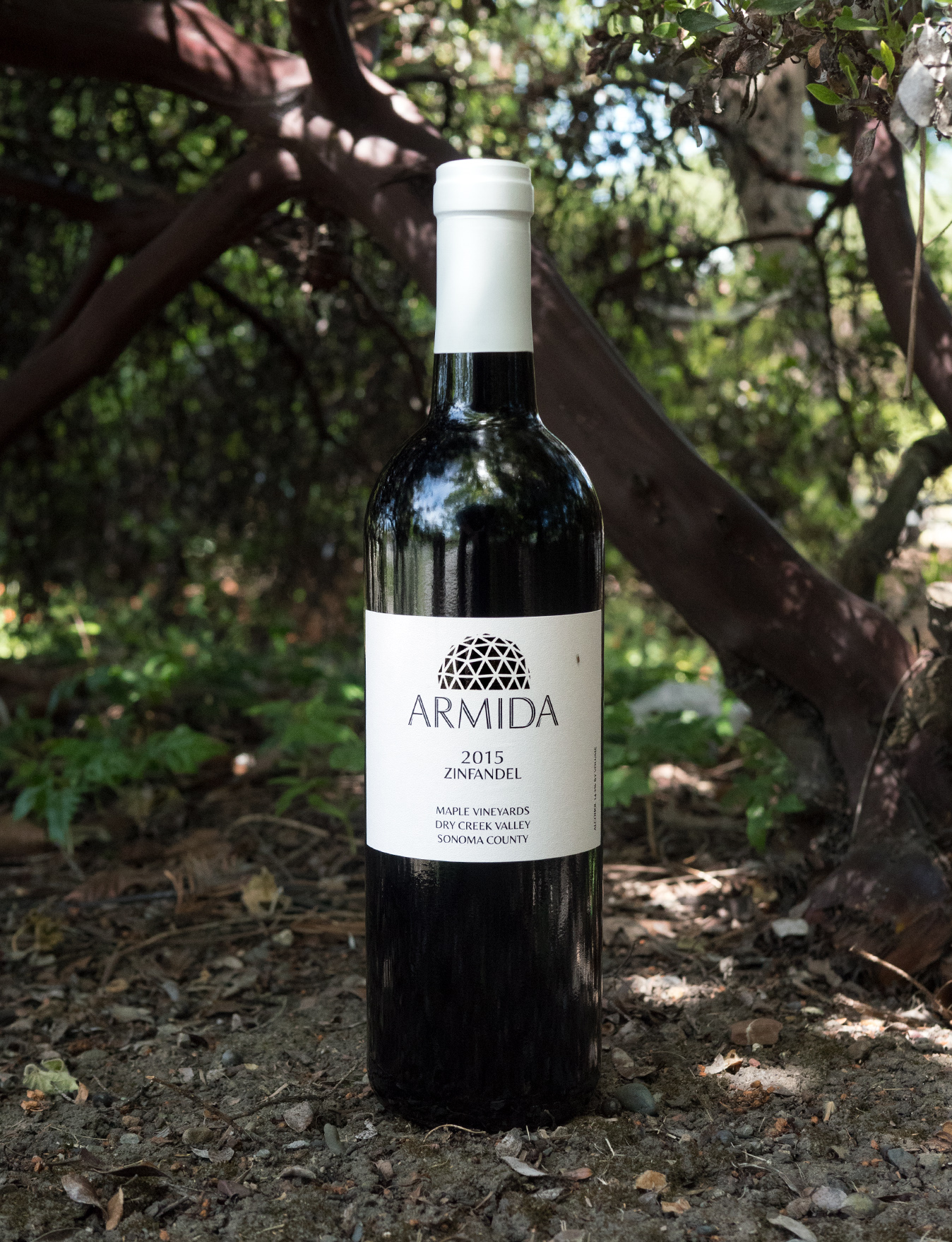 Armida Winery 2015 Maple Vineyards Dry Creek Valley Sonoma County Zinfandel 750ml Wine Bottle