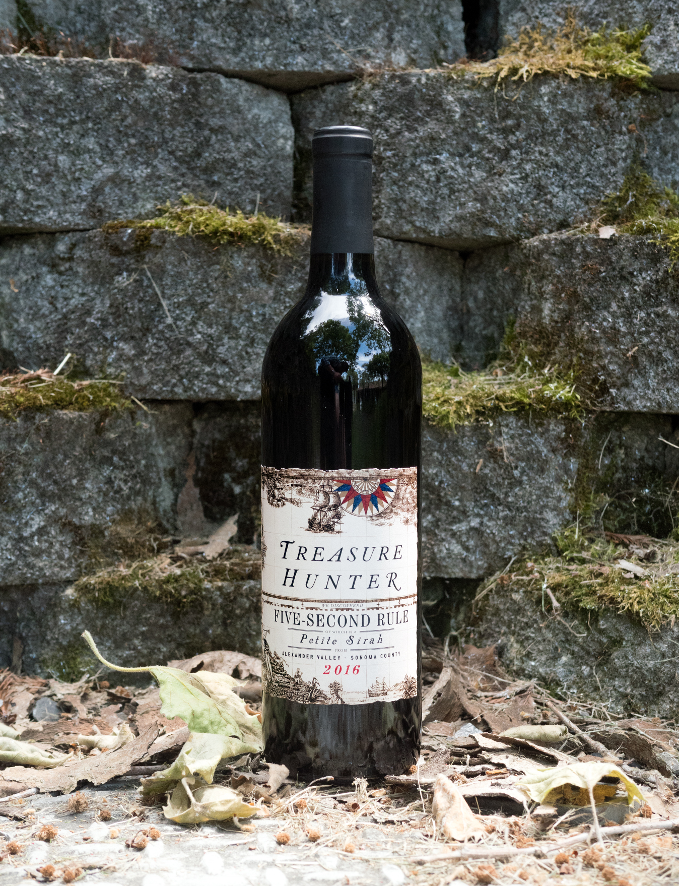 Kitfox Vineyards 2016 Treasure Hunter Five-Second Rule Alexander Valley Sonoma County Petite Sirah 750ml Wine Bottle