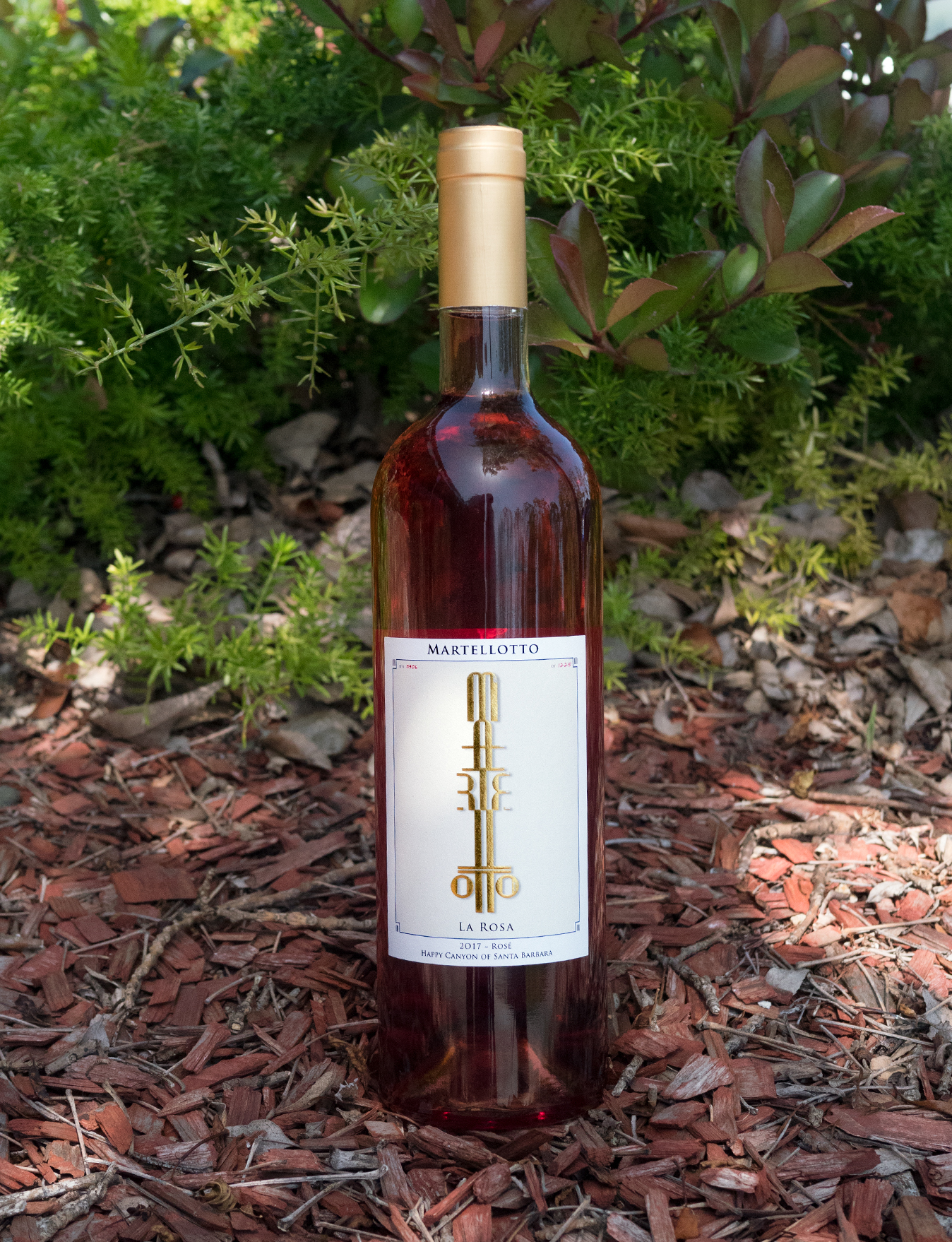 Martellotto Wines 2017 "La Rosa" Happy Canyon of Santa Barbara Rosé 750ml Wine Bottle