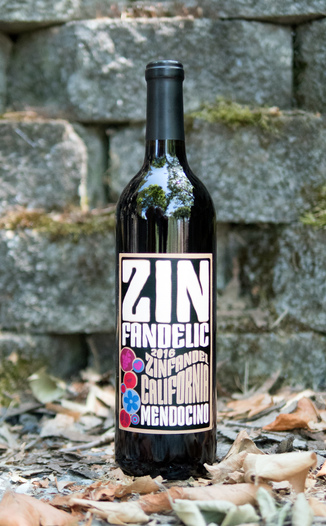 Zinfandelic 2016 Mendocino Zinfandel 750ml Wine Bottle