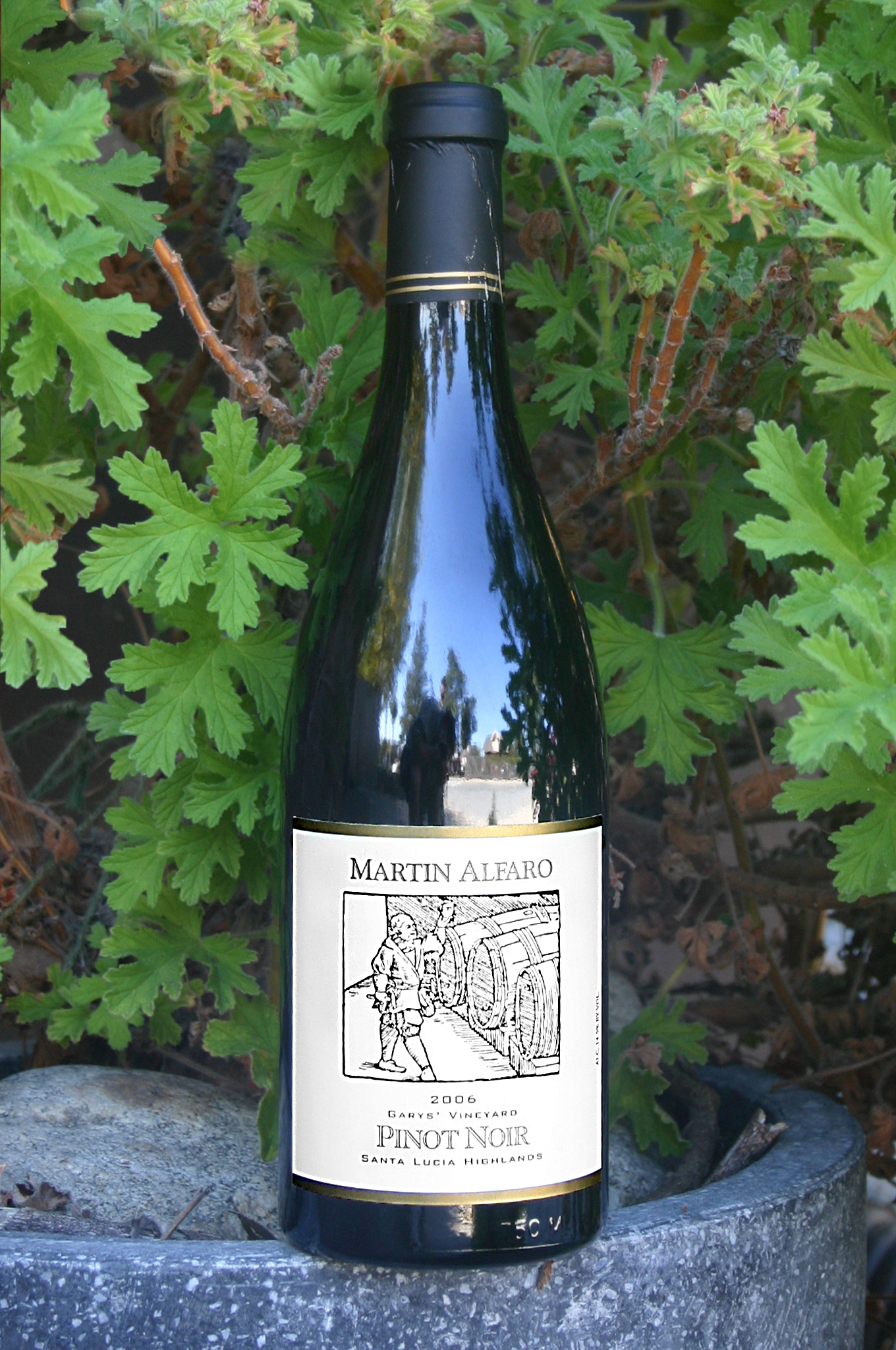 Martin Alfaro Wines 2006 Gary's Vineyard Pinot Noir 750ml Wine Bottle