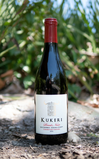 Kukeri Wines 2016 Cornerstone Vineyard Los Carneros Sonoma County Pinot Noir 750ml Wine Bottle