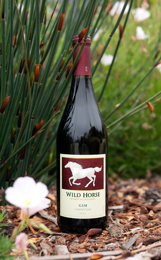 Wild Horse Winery and Vineyards 2013 Central Coast GSM 750ml Wine Bottle