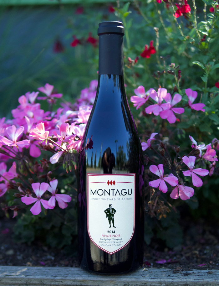Montagu 2014 Bacigalupi Vineyard Russian River Valley Pinot Noir 750ml Wine Bottle