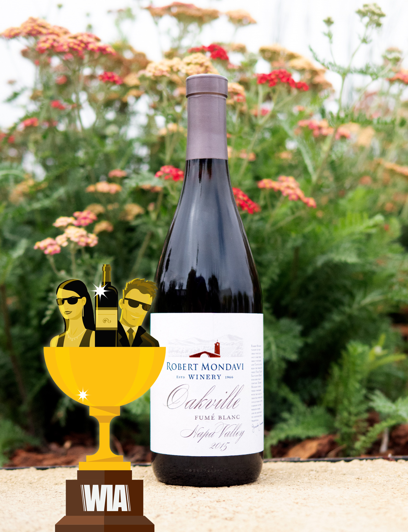 Robert Mondavi Winery 2015 Oakville Napa Valley Fumé Blanc 750ml Wine Bottle