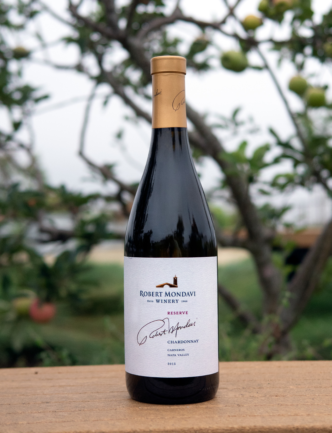 Robert Mondavi Winery 2015 Reserve Carneros Napa Valley Chardonnay 750ml Wine Bottle