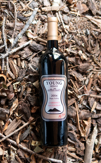 Young Ridge 2004 Premium Estate Napa Valley Cabernet Sauvignon 750ml Wine Bottle