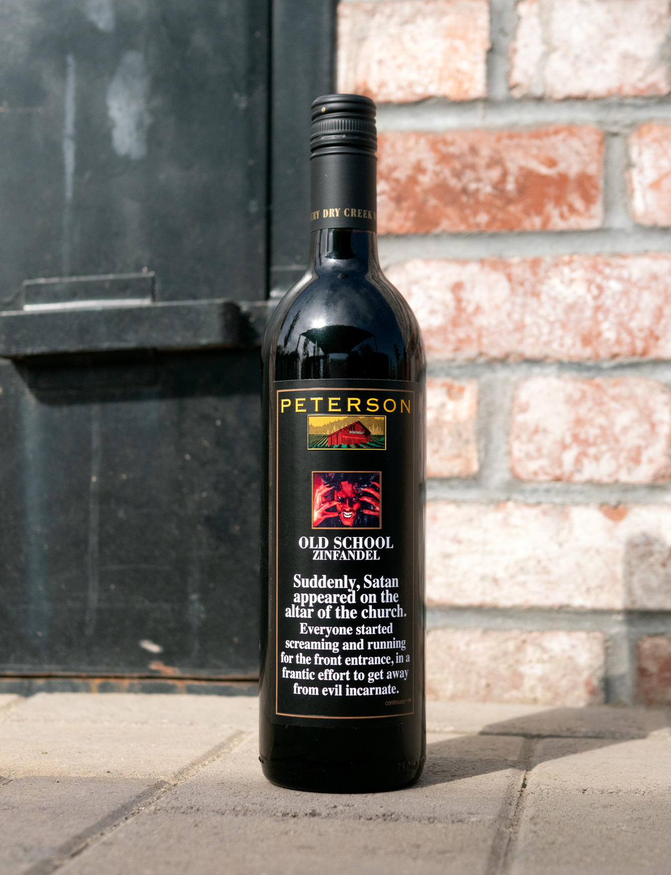 Peterson 2013 "Old School" Dry Creek Valley Zinfandel 750ml Wine Bottle