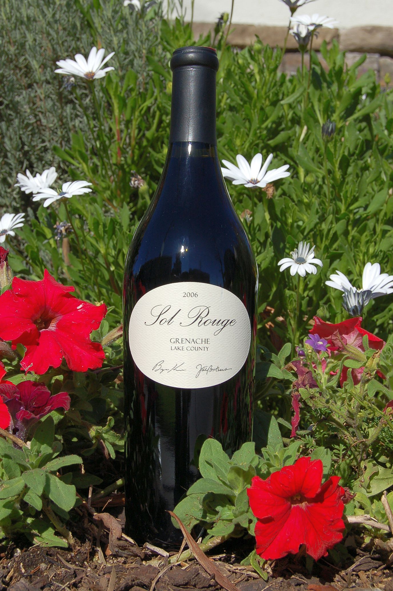 Sol Rouge 2006 Lake County Grenache 750ml Wine Bottle