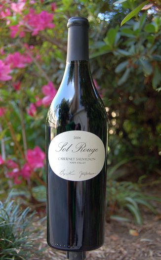 Sol Rouge 2006 Napa Valley Cabernet Sauvignon 750ml Wine Bottle