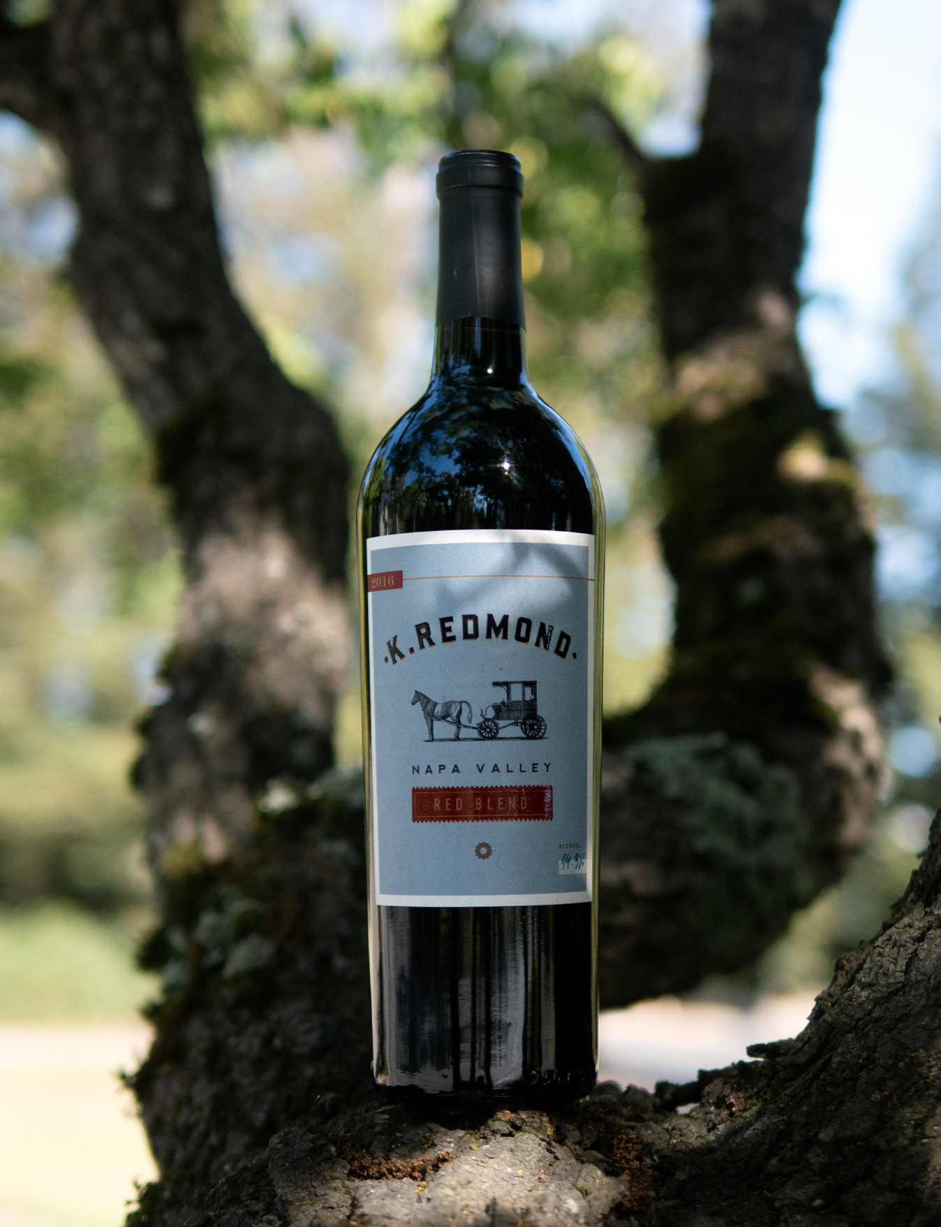 K. Redmond 2016 Napa Valley Red Blend 750ml Wine Bottle
