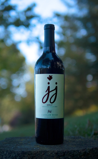 J Ludlow Wines 2012 "JJ" Santa Ynez Valley Merlot 750ml Wine Bottle