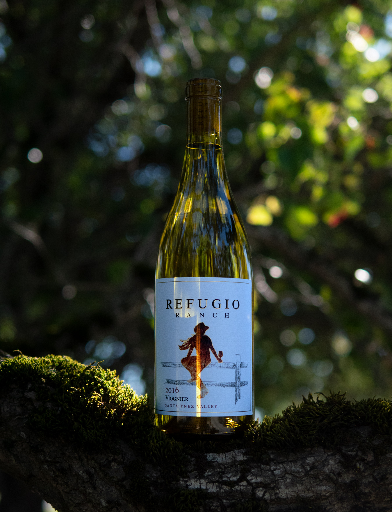 Refugio Ranch Vineyards 2016 Santa Ynez Valley Viognier 750ml Wine Bottle