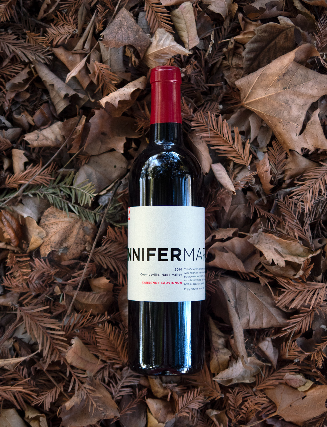 JenniferMark Wines 2014 Coombsville Napa Valley Cabernet Sauvignon 750ml Wine Bottle