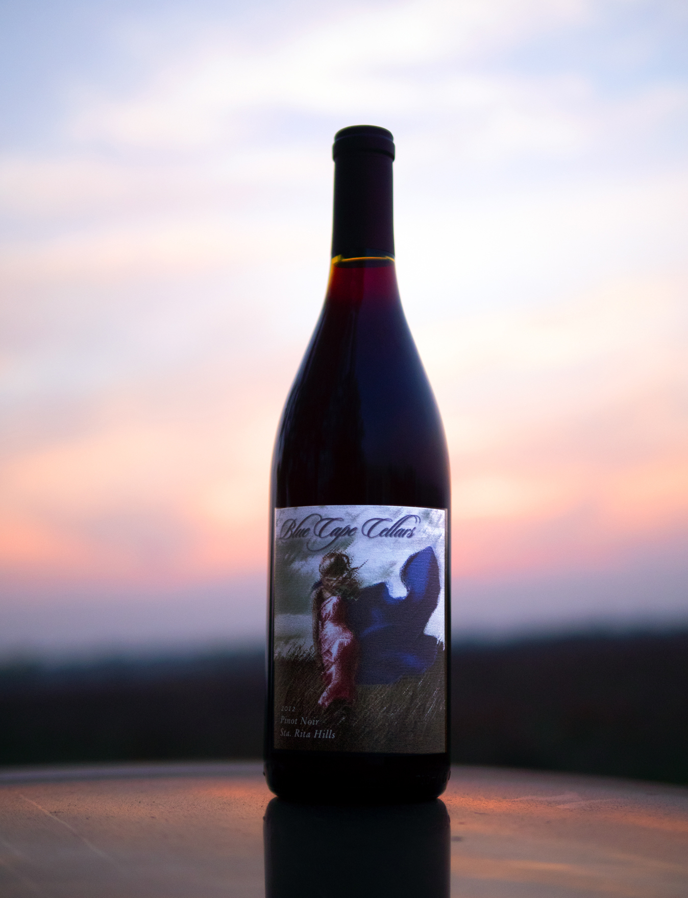 Blue Cape Cellars 2012 Santa Rita Hills Pinot Noir 750ml Wine Bottle