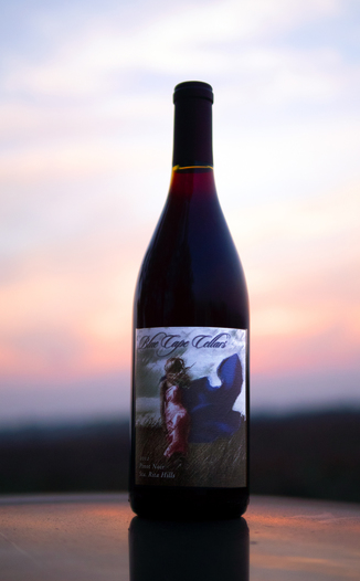 Blue Cape Cellars 2012 Santa Rita Hills Pinot Noir 750ml Wine Bottle