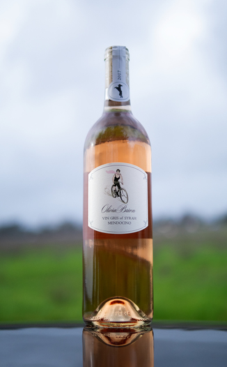 Olivia Brion (Mendocino) 2017 Mendocino Vin Gris of Syrah 750ml Wine Bottle