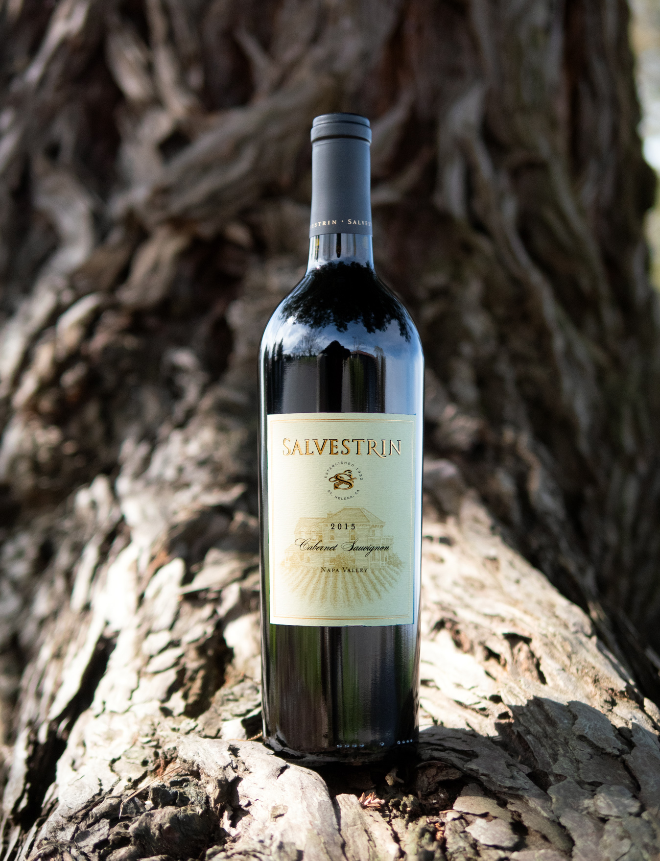 Salvestrin 2015 Napa Valley Cabernet Sauvignon 750ml Wine Bottle