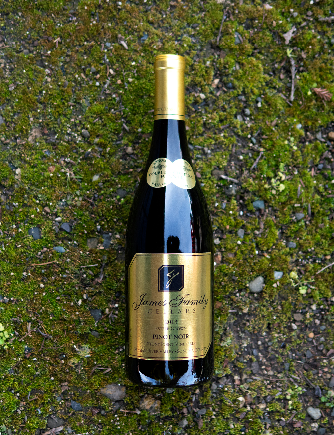 James Family Cellars 2013 Russian River Valley Sonoma County Pinot Noir 750ml Wine Bottle