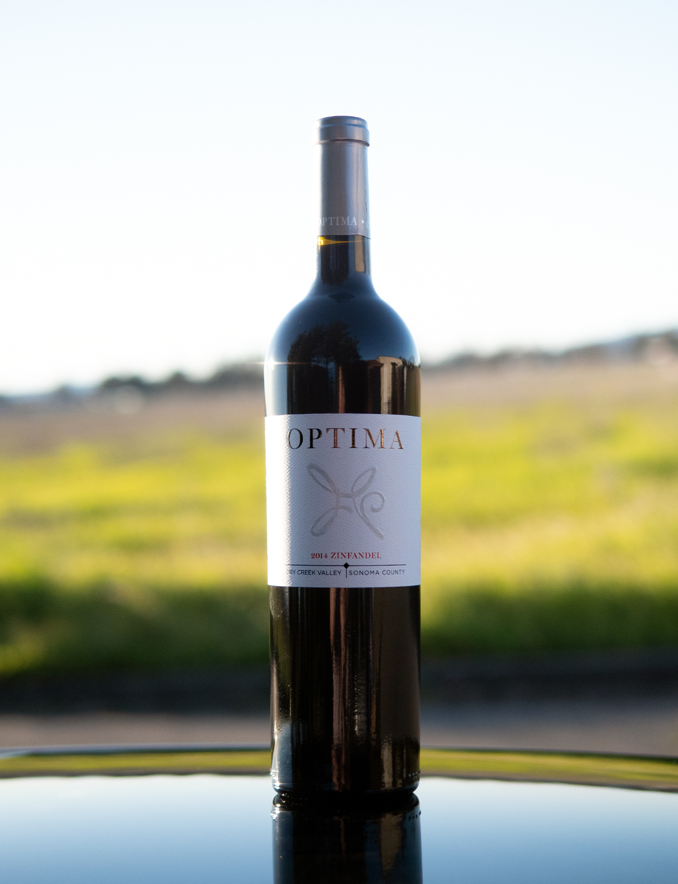 Optima Winery 2014 Dry Creek Valley Sonoma County Zinfandel 750ml Wine Bottle