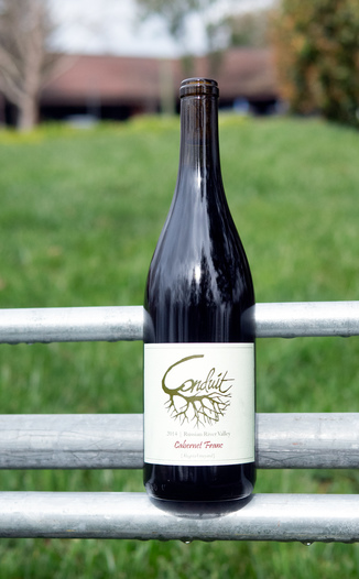 Conduit Wine Co. 2014 Russian River Valley Alegria Vineyard Cabernet Franc 750ml Wine Bottle
