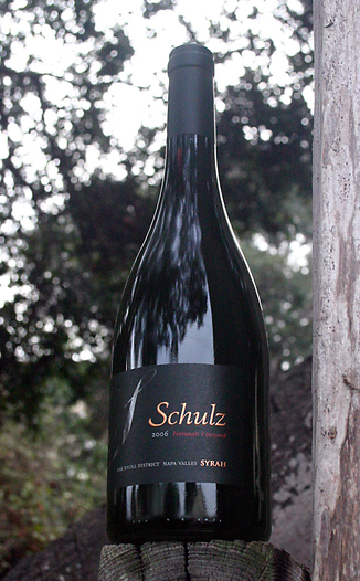 Schulz Cellars 2006 Fortunati Vineyard Syrah 750ml Wine Bottle