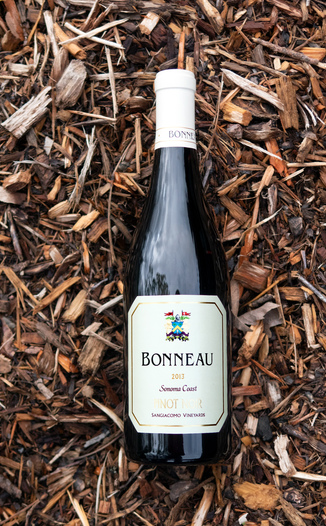 Bonneau 2013 Sonoma Coast Sangiacomo Vineyards Pinot Noir 750ml Wine Bottle