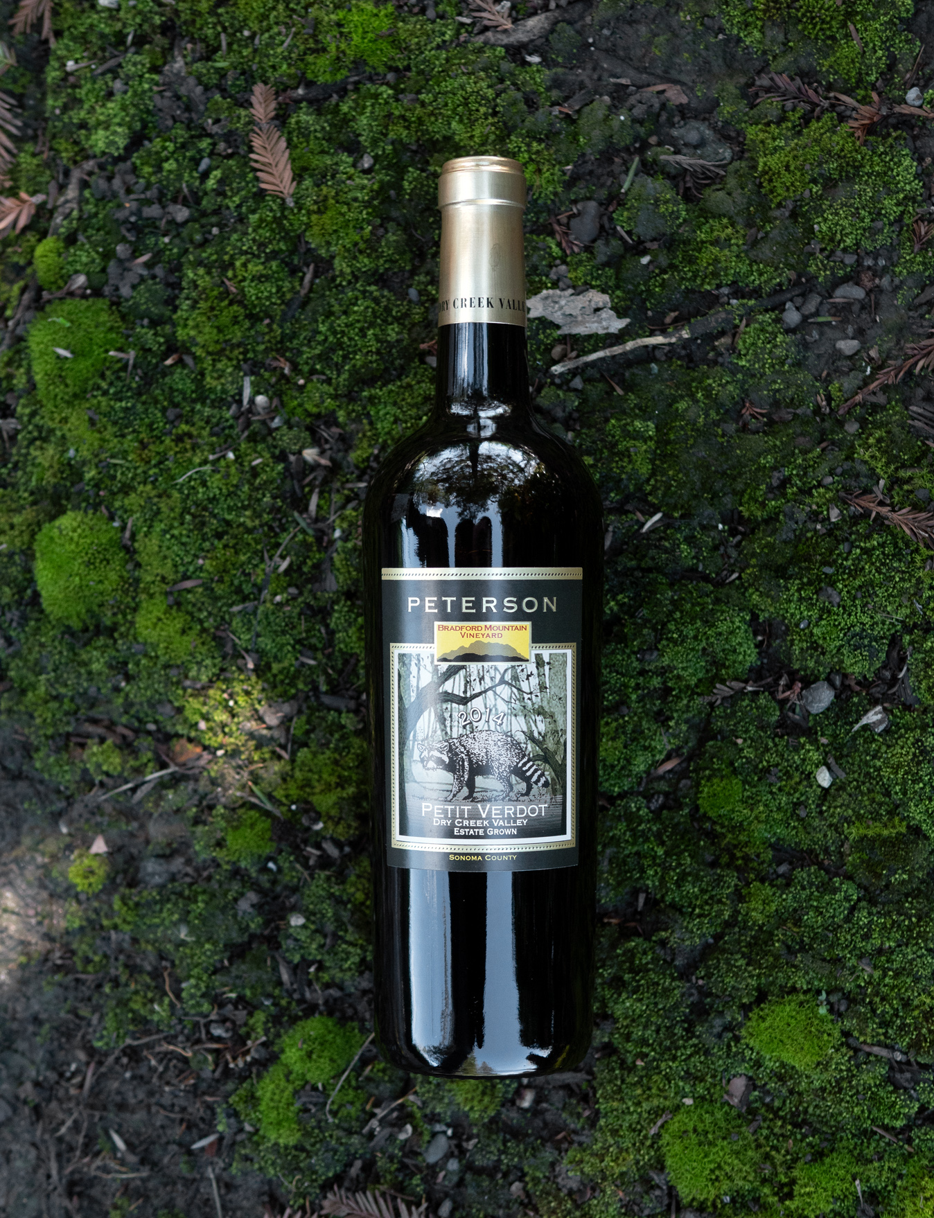 Peterson 2014 Dry Creek Valley Sonoma County Estate Grown Petit Verdot 750ml Wine Bottle