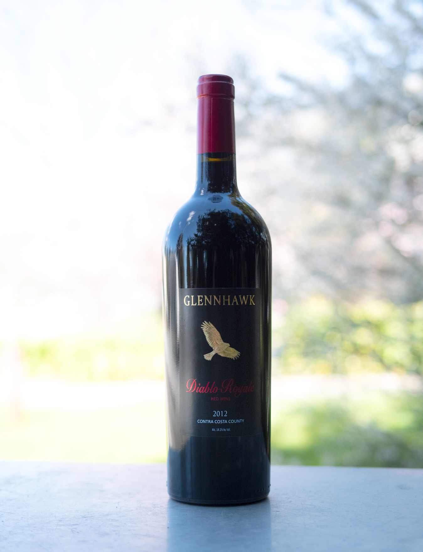 Glennhawk Vineyards 2012 Contra Costa County Diablo Royal Red Wine 750ml Wine Bottle