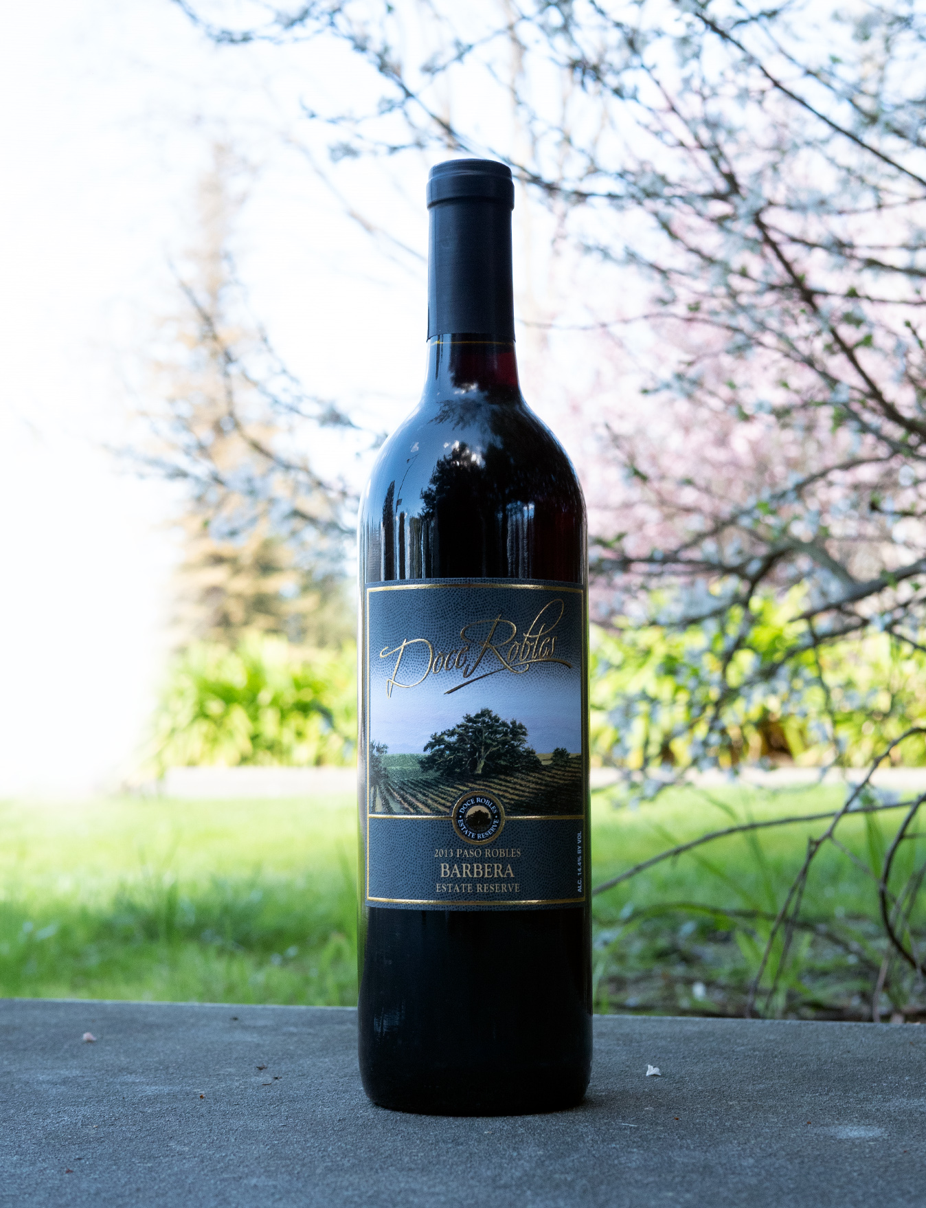 Doce Robles 2013 Paso Robles Estate Reserve Barbera 750ml Wine Bottle