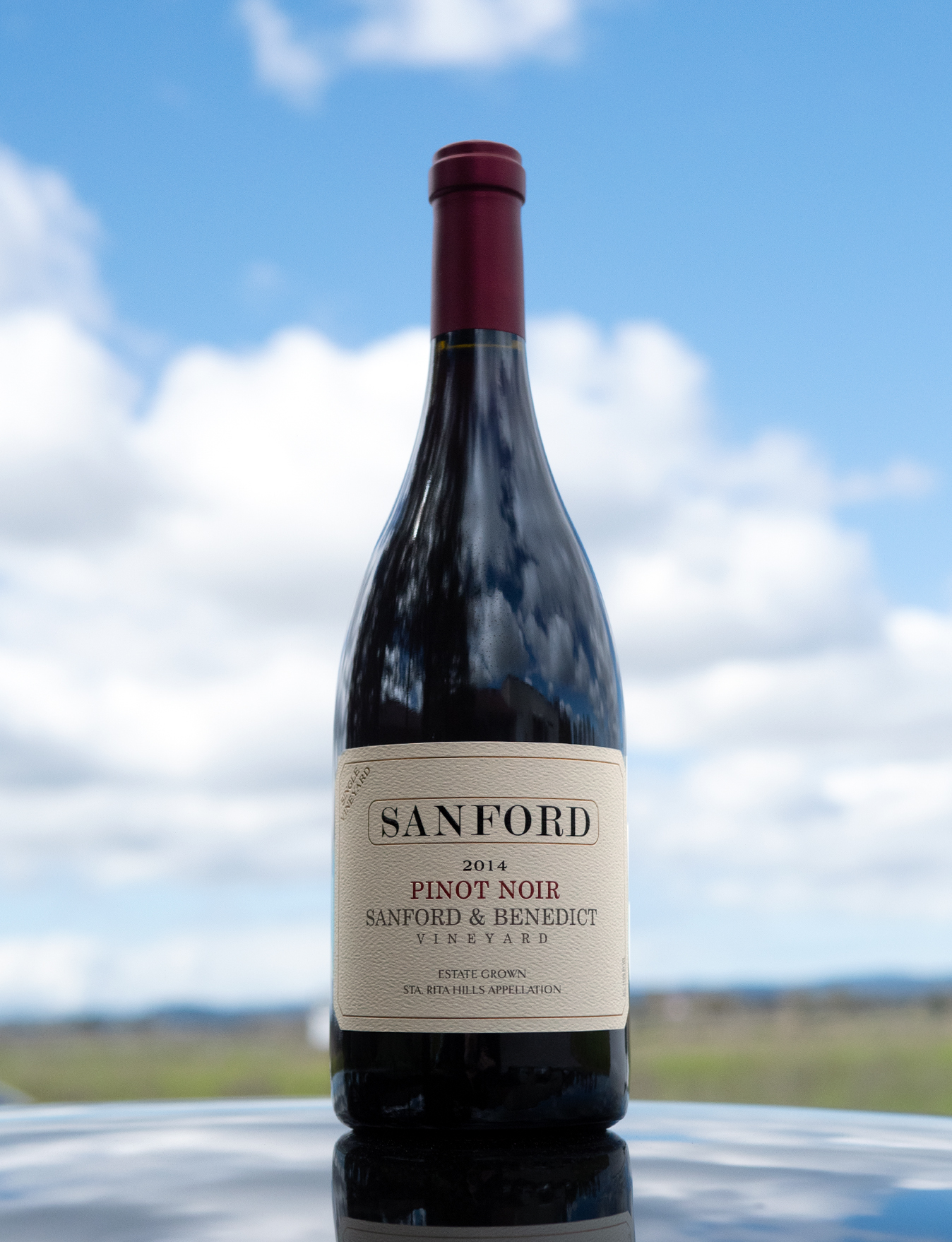 Sanford 2014 Sanford & Benedict Vineyard Estate Sta. Rita Hills Pinot Noir 750ml Wine Bottle