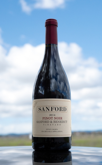 Sanford 2014 Sanford & Benedict Vineyard Estate Sta. Rita Hills Pinot Noir 750ml Wine Bottle