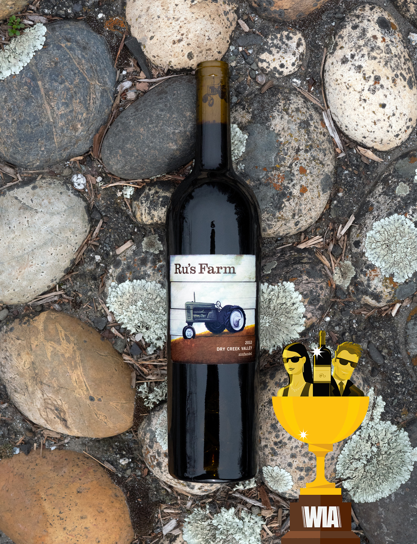 Bella Vineyards & Wine Caves 2013 Ru's Farm Russian River Valley Zinfandel 750ml Wine Bottle