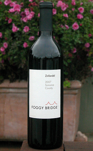 Foggy Bridge Winery 2007 Classic Zinfandel 750ml Wine Bottle