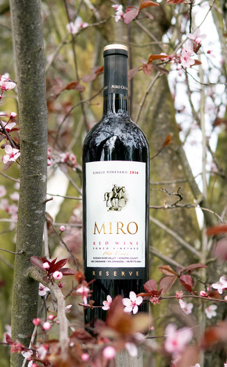 Miro Cellars 2016 Russian River Valley Sonoma County Ponzo Vineyard Reserve 750ml Wine Bottle