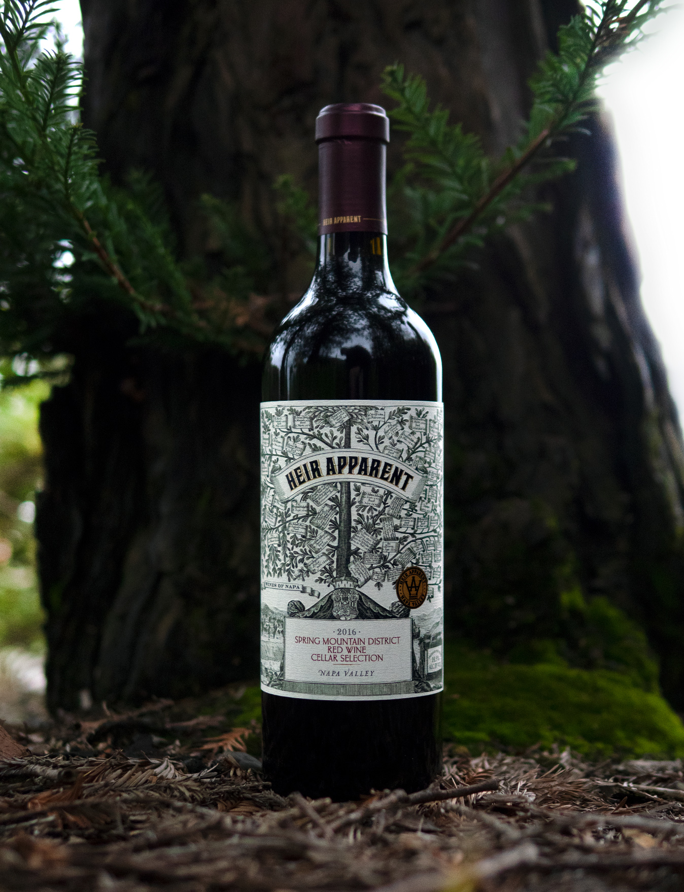 Heir Apparent 2016 Spring Mountain District Cellar Selection Red Wine 750ml Wine Bottle