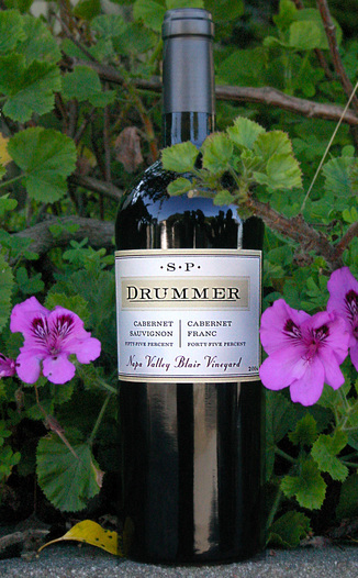 S.P. Drummer Wines 2004 Napa Valley Blair Vineyard 750ml Wine Bottle