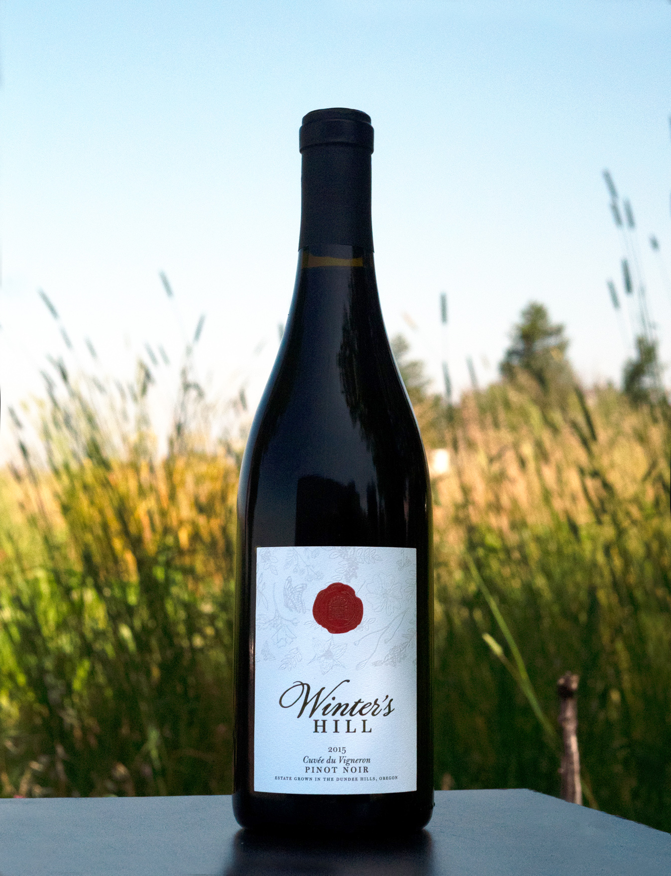 Winter's Hill 2015 "Cuvée du Vigneron" Dundee Hills Pinot Noir 750ml Wine Bottle