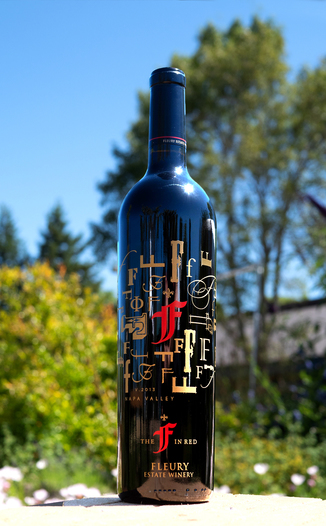 Fleury Estate 2013 "The F in Red" Rutherford Proprietary Red 750ml Wine Bottle