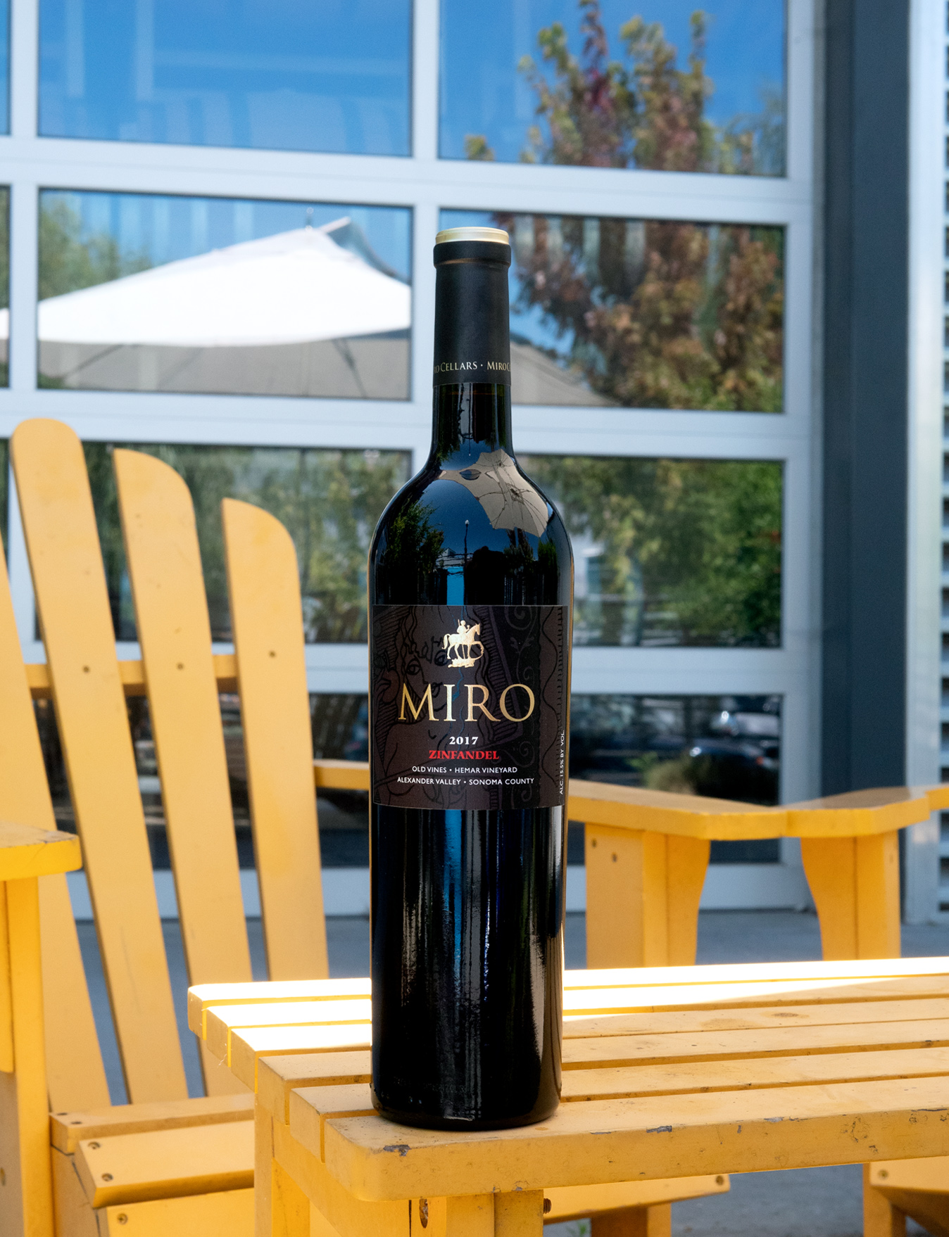 Miro Cellars 2017 Hemar Vineyard Old Vines Alexander Valley Zinfandel 750ml Wine Bottle