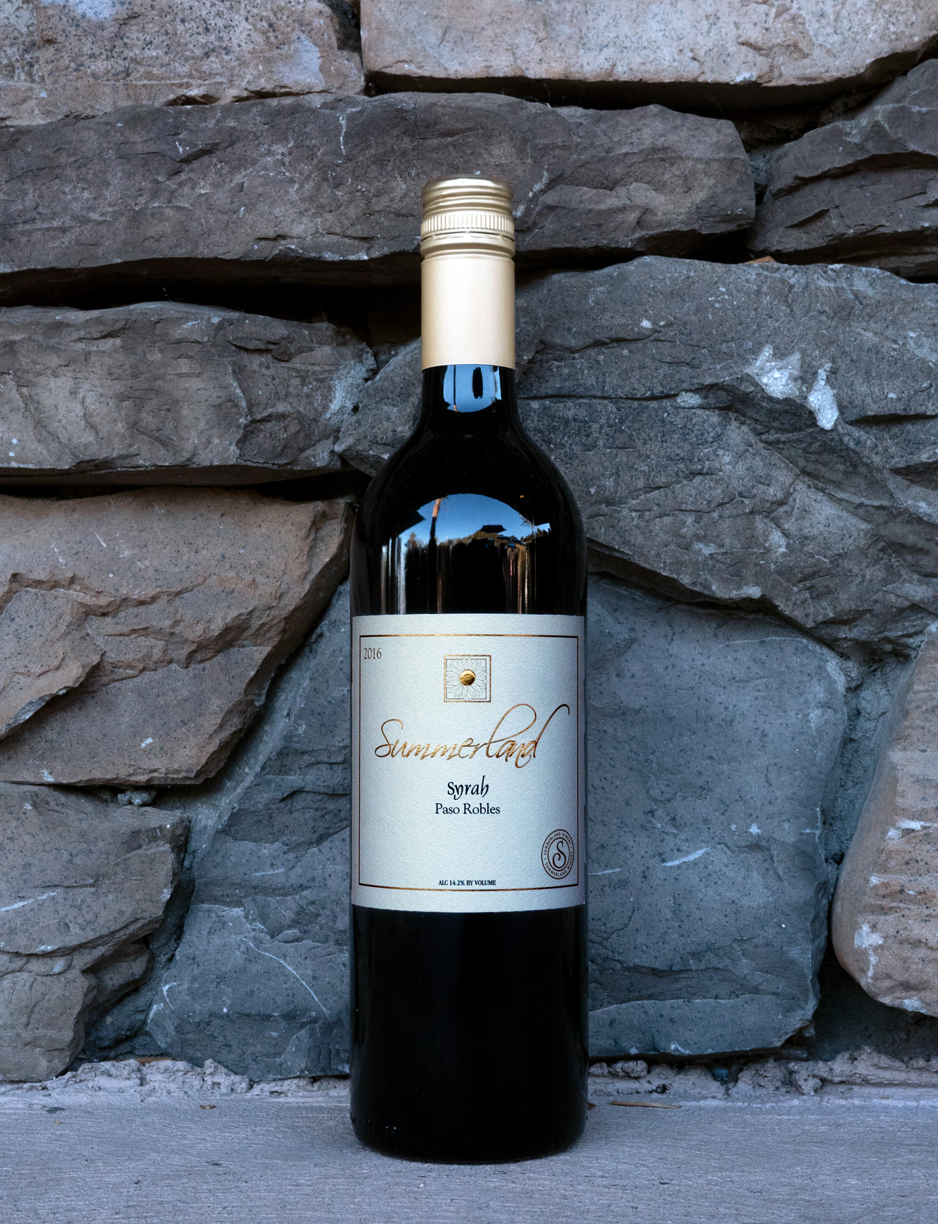 Summerland 2016 Paso Robles Syrah 750ml Wine Bottle