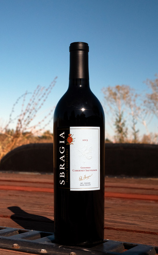 Sbragia Family Vineyards 2013 Godspeed Vineyard Mt. Veeder Cabernet Sauvignon 750ml Wine Bottle