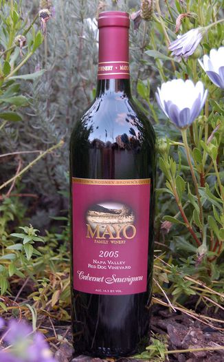 Mayo Family Winery 2005 Red Dog Vineyard Cabernet Sauvignon 750ml Wine Bottle
