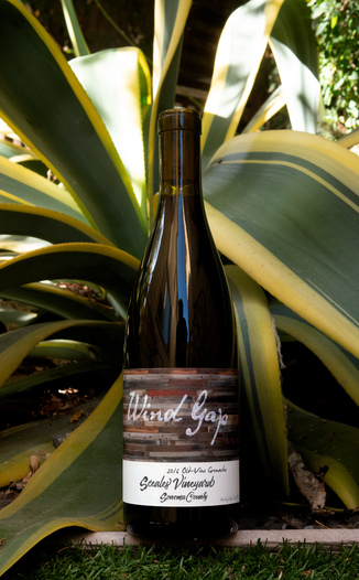 Wind Gap 2016 Sceales Vineyard Sonoma County Old-Vine Grenache 750ml Wine Bottle