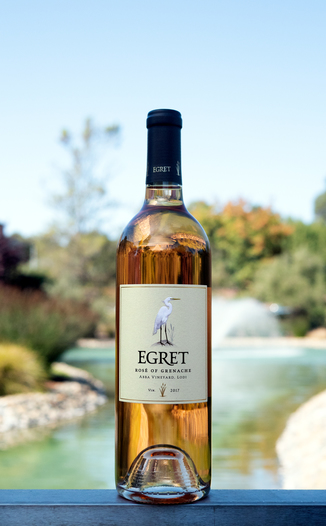 Bonneau 2017 'Egret' ABBA Vineyard Rosé of Grenache 750ml Wine Bottle