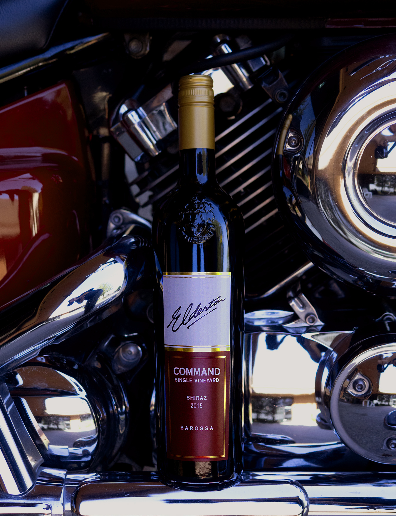 Elderton 2015 'Command' Single Vineyard Barossa Valley Shiraz 750ml Wine Bottle