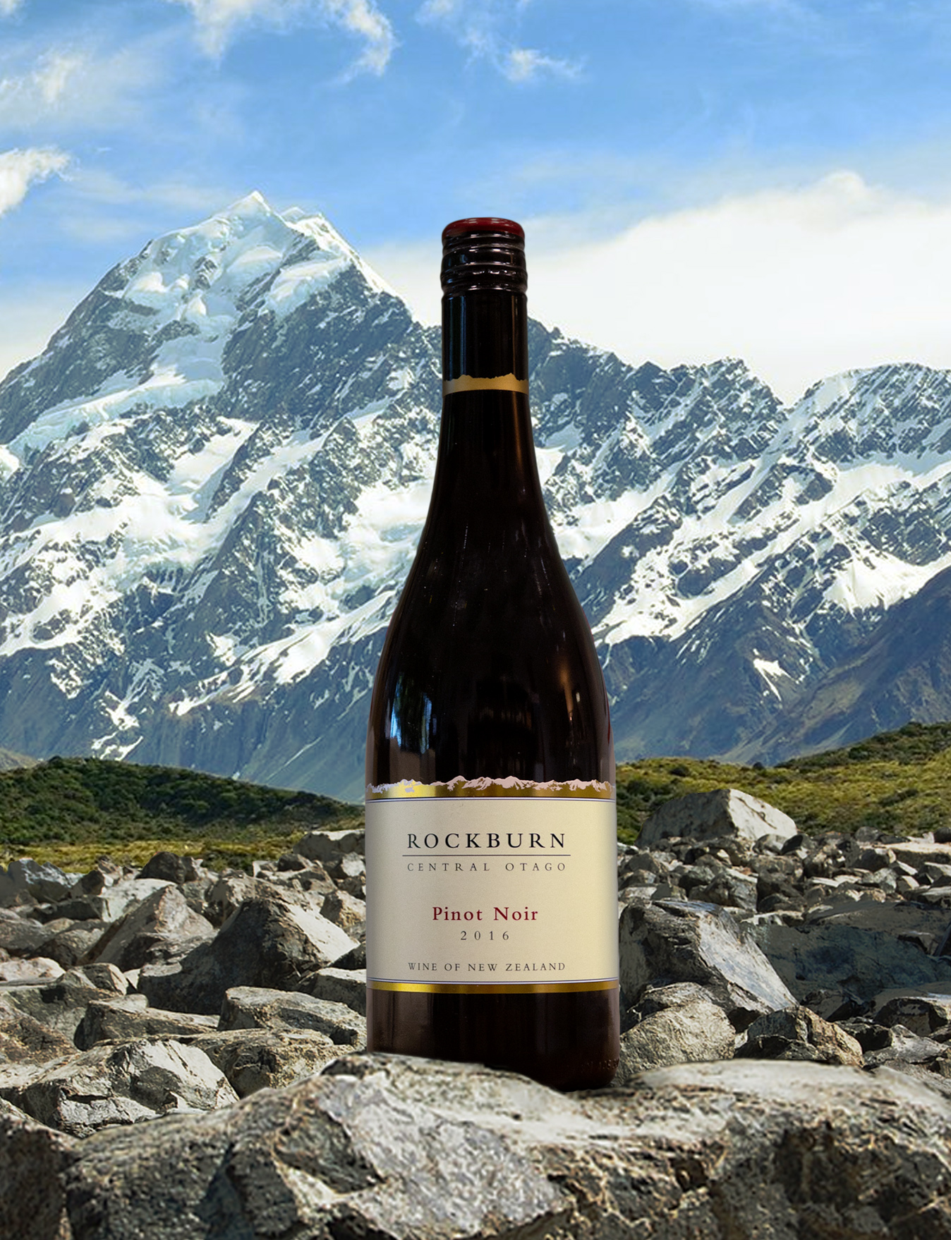 Rockburn 2016 Central Otago Pinot Noir 750ml Wine Bottle
